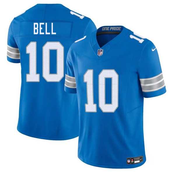 Men & Women & Youth Detroit Lions #10 Ronnie Bell Blue 2025 F.U.S.E. Vapor Limited Stitched Jersey->detroit lions->NFL Jersey